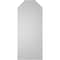 Ekena Millwork Octagonal Top Surface Mount PVC Gable Vent w/ 2"W x 2"P Brickmould Sill Frame, 16"W x 38"H GVPOT16X3803SN - alternate 3